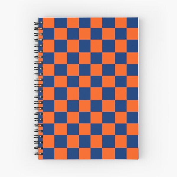 Item preview, NYM Orange and Blue Checkerboard  designed and sold by Sleepygirl2010.