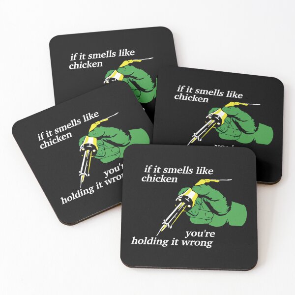 Item preview, If It Smells Like Chicken You're Holding It Wrong Funny Men Women designed and sold by Big Twelve.
