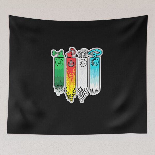 Item preview, Elemental Bending Avatar Classic T-Shirt designed and sold by Chiannsup.