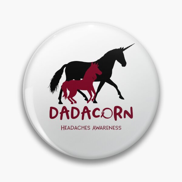 Item preview, Headaches Awareness Dad Unicorn Dadacorn Support Headaches Warrior  designed and sold by RunningShop.