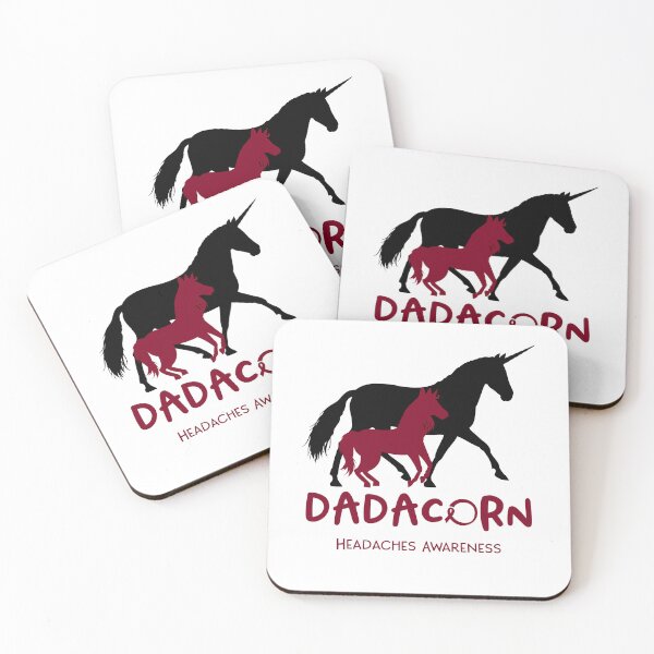 Item preview, Headaches Awareness Dad Unicorn Dadacorn Support Headaches Warrior  designed and sold by RunningShop.