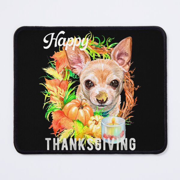 Item preview, Chihuahua Dog Owner Thanksgiving Celebration Harvest designed and sold by Cuddlythopia.