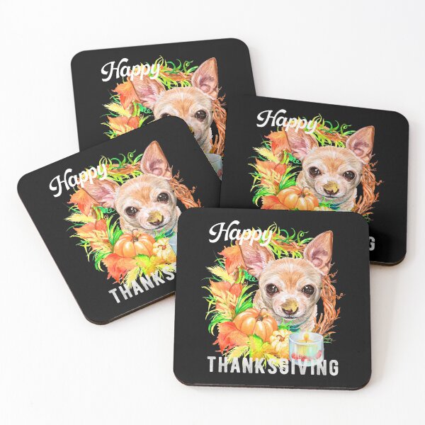 Item preview, Chihuahua Dog Owner Thanksgiving Celebration Harvest designed and sold by Cuddlythopia.