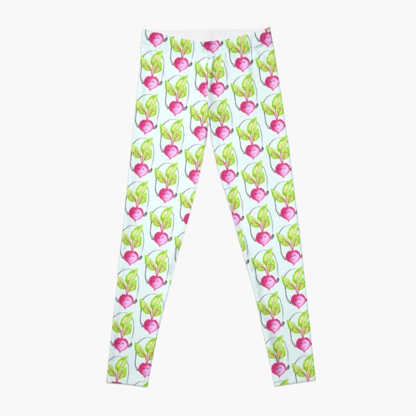 You Make My Heart Skip A Beet - Blue Leggings