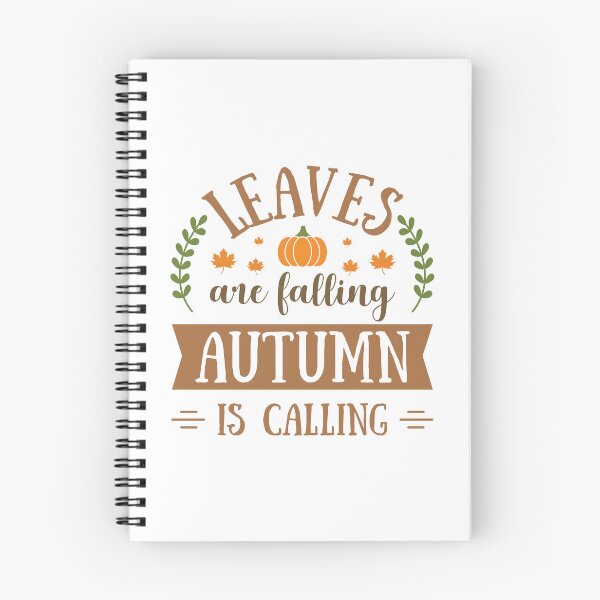 Item preview, Leaves are Falling Autumn is Calling Fall Design designed and sold by shirtshoppe.