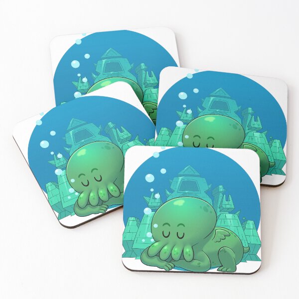 Item preview, Cthulhu Sleeping at R'lyeh designed and sold by Lucas Fowl.