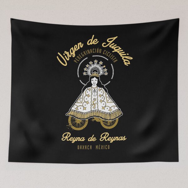 Item preview, Virgen de Juquila - Peregrinación ciclista - Negro designed and sold by boltjesdesign.