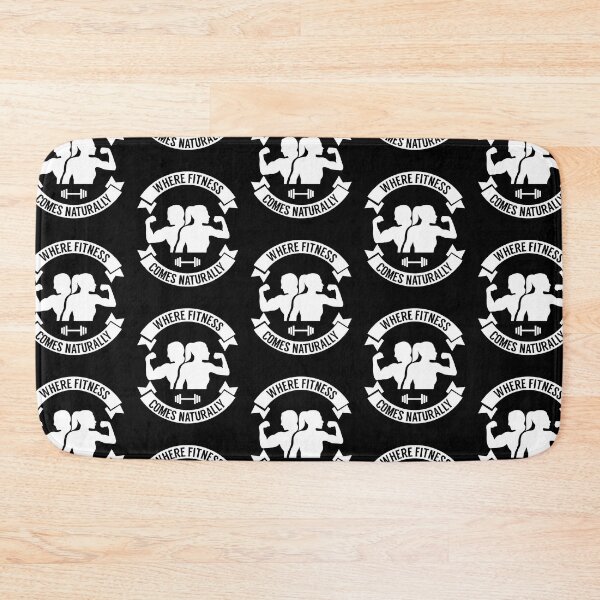 Item preview, Where Fitness Comes Naturally designed and sold by FanityPrints.