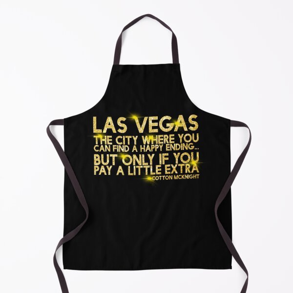 Item preview, Las Vegas, the city where you can find a happy ending...but only if you pay a little extra. -Cotton Mcknight, Dodgeball designed and sold by Sticker Up.