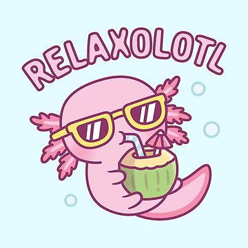 Cute Chilling Axolotl Coffee Mug for Sale by rustydoodle