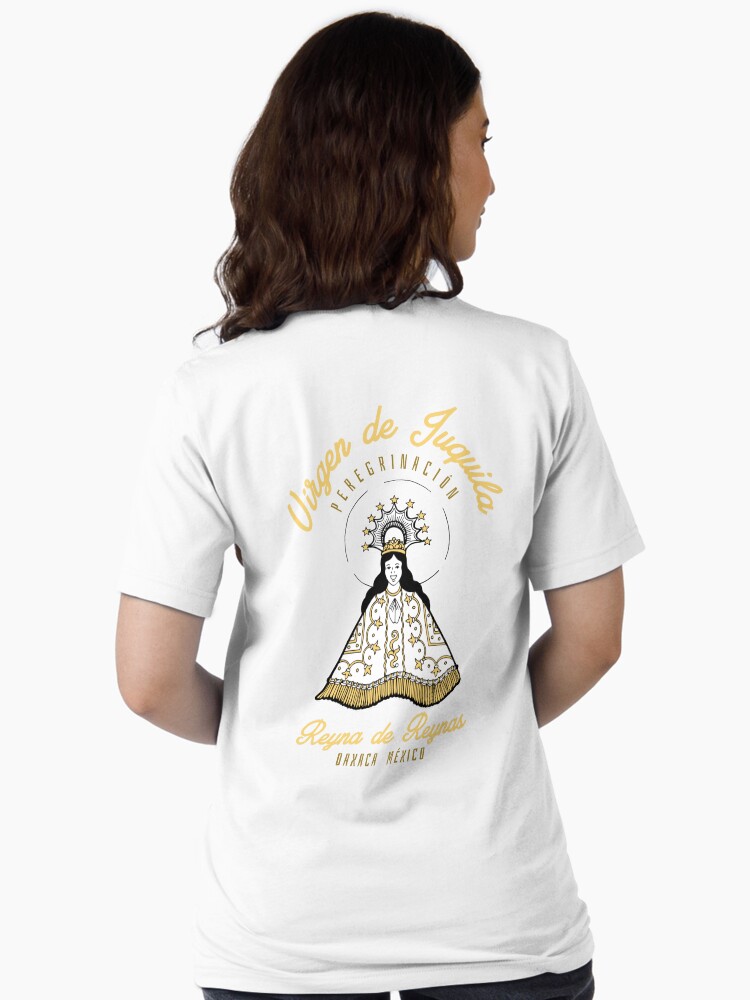 Virgen de Juquila Peregrinación Blanco Camiseta esencial