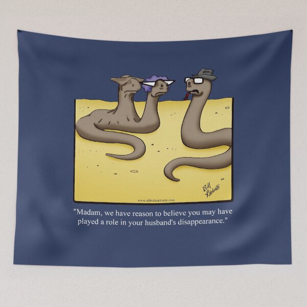 Item preview, Funny Spectickles Sneaky Snake Cartoon Humor designed and sold by abbottoons.