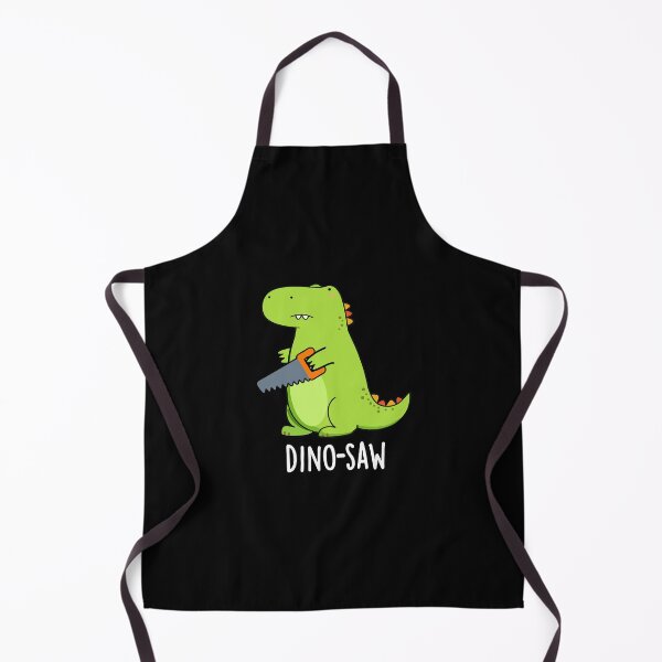 Item preview, Dino-saw Funny Dinosaur Tool Puns (Dark BG) designed and sold by punnybone.