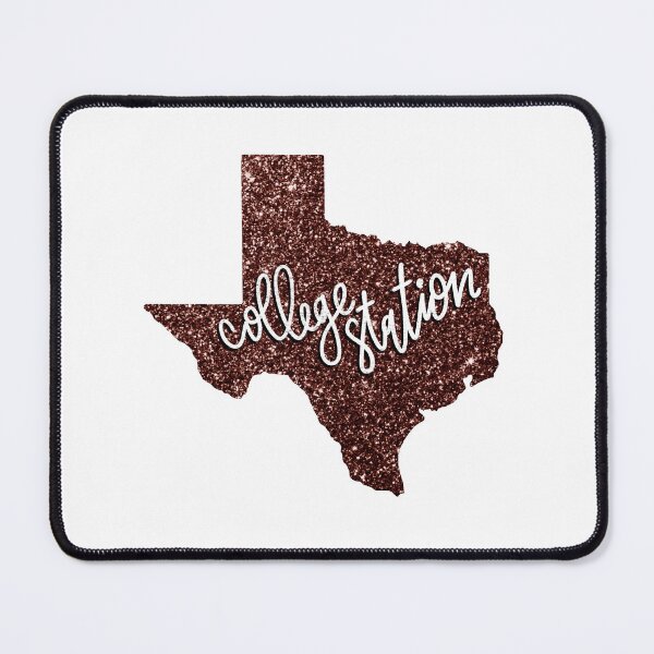 Item preview, glitter maroon texas college station designed and sold by mtayzart.