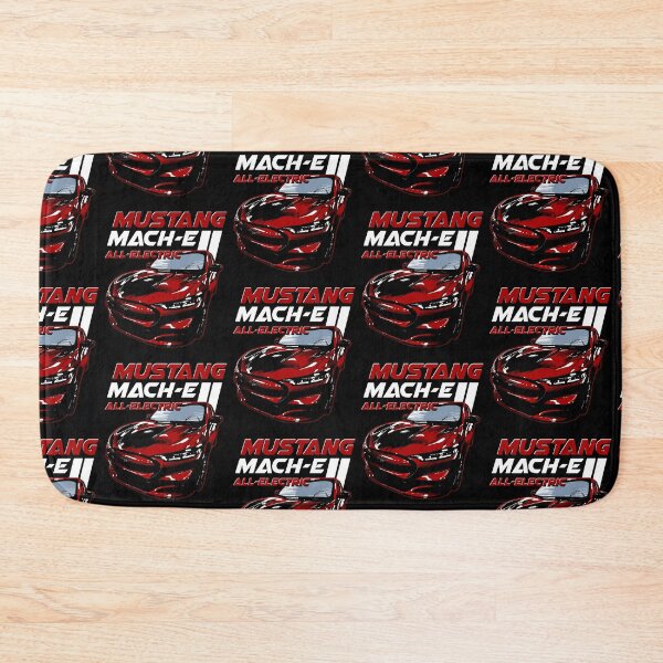 Item preview, All-Electric Mach-E Stacked in Rapid Red designed and sold by zealology.