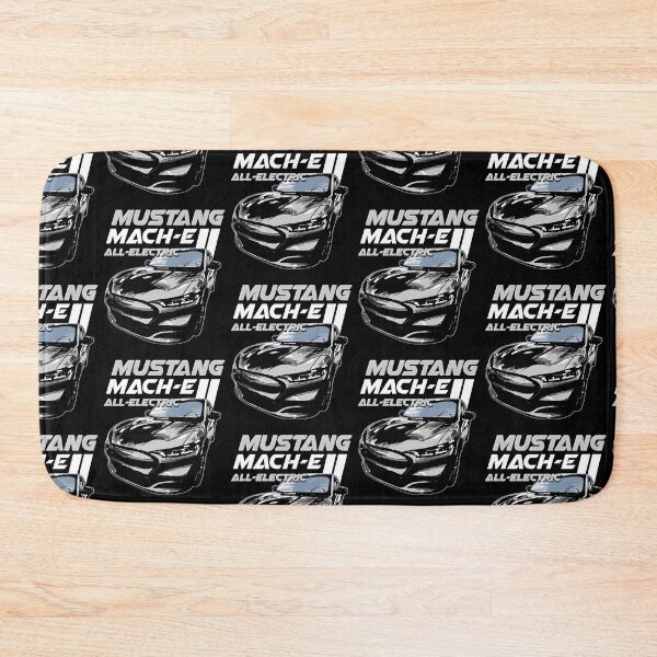 Item preview, All-Electric Mach-E Stacked in Space White designed and sold by zealology.
