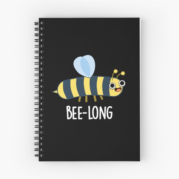 Item preview, Bee-long Funny Bee Puns (Dark BG) designed and sold by punnybone.