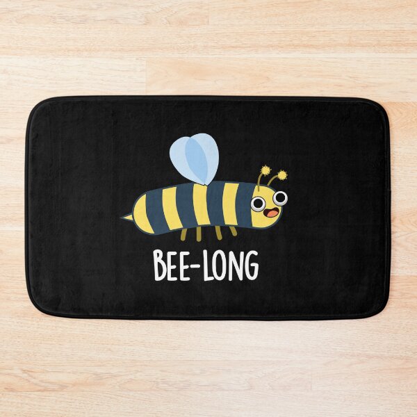 Item preview, Bee-long Funny Bee Puns (Dark BG) designed and sold by punnybone.
