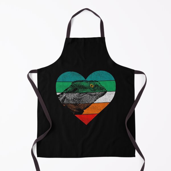 Item preview, Bearded Dragon Distressed Retro Silhouette designed and sold by BCreative4U.