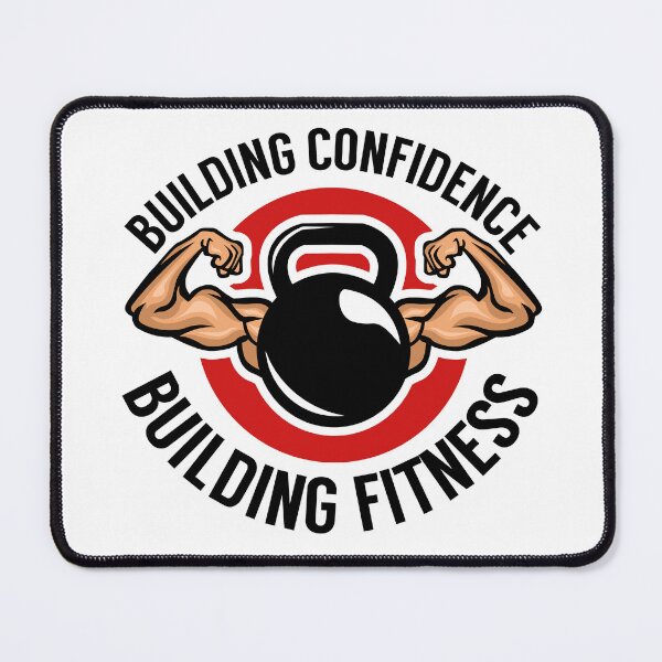 Item preview, Building Confidence Building Fitness designed and sold by FanityPrints.