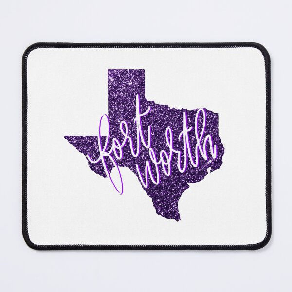 Item preview, glitter purple fort worth texas designed and sold by mtayzart.
