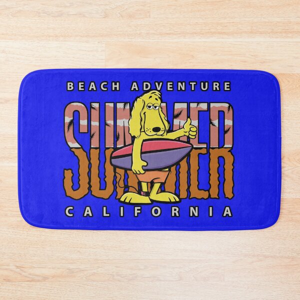 Item preview, Summer funny dog surf california beach designed and sold by ImaginarStore.