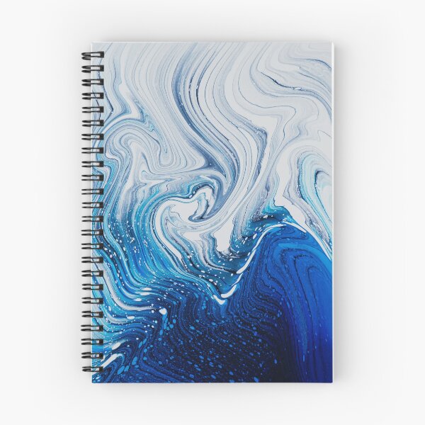 Item preview, "Smokey Sea" - Painting: Rippling Waves Water Beach  designed and sold by daniellawrieart.
