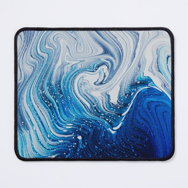 Item preview, "Smokey Sea" - Painting: Rippling Waves Water Beach  designed and sold by daniellawrieart.