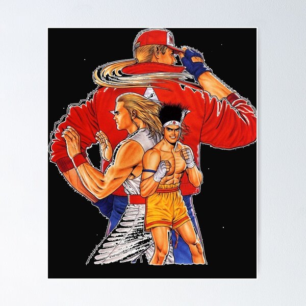 Fatal Fury 2 large arcade Poster 50x70cm – Arcade Art Shop