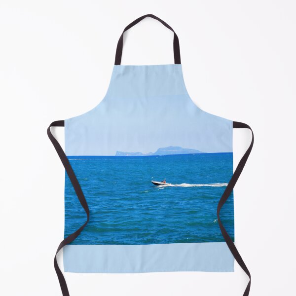 Item preview, View from the Gulf of Naples at speedboats and their wakes designed and sold by Kristina Drozd.