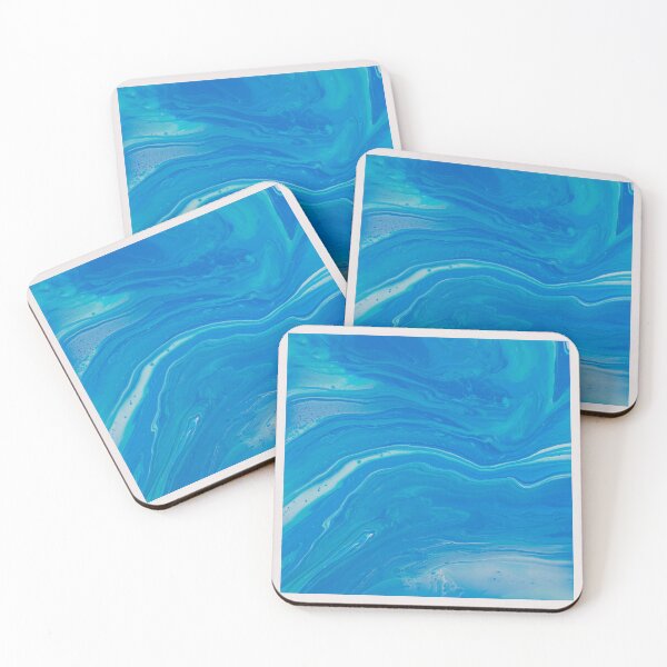 Item preview, "Continuous Current" - Painting: Rippling Waves Water Beach  designed and sold by daniellawrieart.