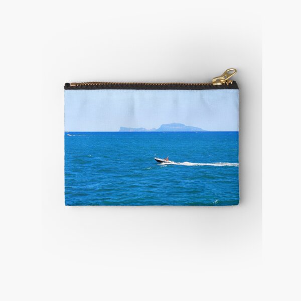 Item preview, View from the Gulf of Naples at speedboats and their wakes designed and sold by Kristina Drozd.