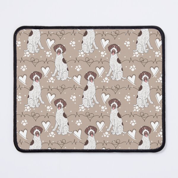 Item preview, LOVE German Wirehaired Pointer - Liver and White designed and sold by Lulupainting.