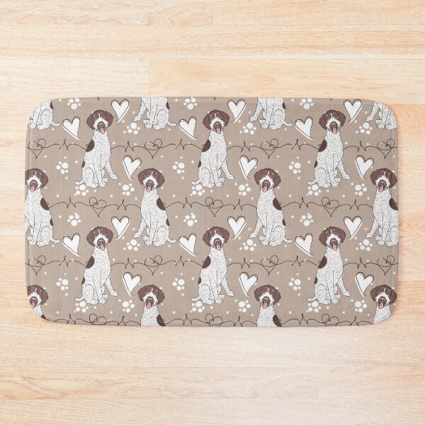 Item preview, LOVE German Wirehaired Pointer - Liver and White designed and sold by Lulupainting.