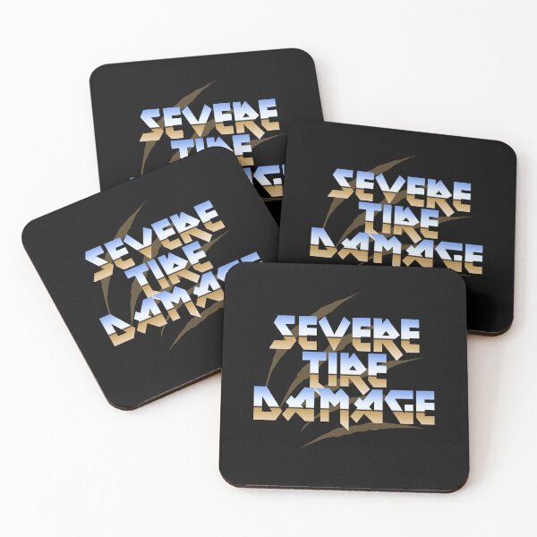 Item preview, Severe Tire Damage -Mrs. Doubtfire designed and sold by Sticker Up.
