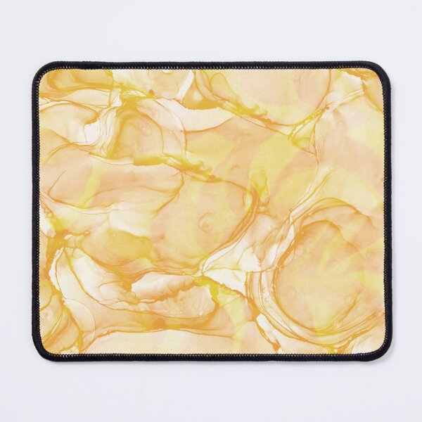 Item preview, Yellow Marble Ink Pattern designed and sold by YellowMoonTea.