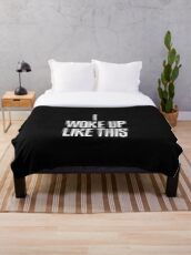 ICH BIN SO AUFGEWACHT Fleecedecke