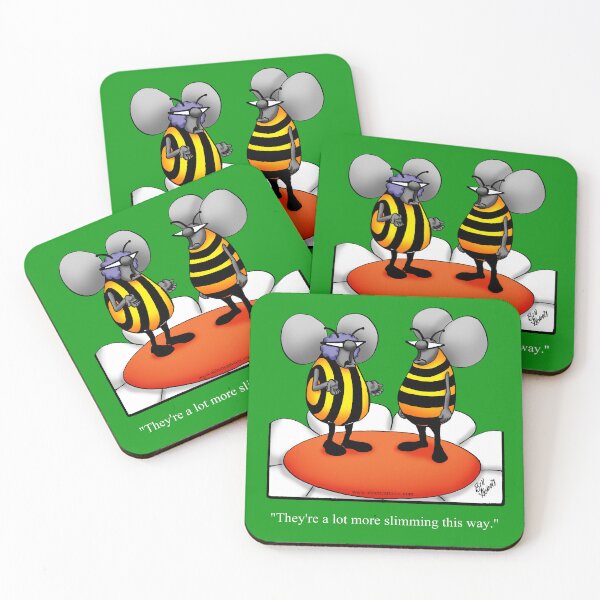 Item preview, Funny Spectickles Fashion Bee Cartoon Humor designed and sold by abbottoons.