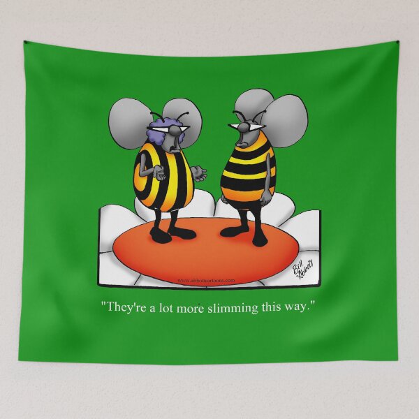 Item preview, Funny Spectickles Fashion Bee Cartoon Humor designed and sold by abbottoons.