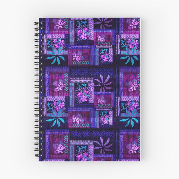 Item preview, Polynesian Tapa Patchwork Floral Art  designed and sold by sunnthreads.