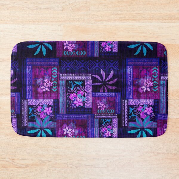 Item preview, Polynesian Tapa Patchwork Floral Art  designed and sold by sunnthreads.
