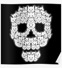Skull is for Pussies Poster