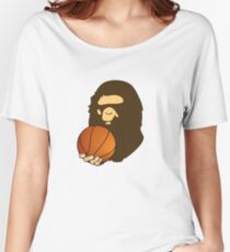 BASKETBALL BAPE APE Women's Relaxed Fit T-Shirt