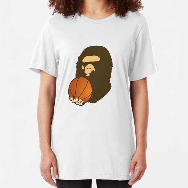 BASKETBALL BAPE APE Slim Fit T-Shirt