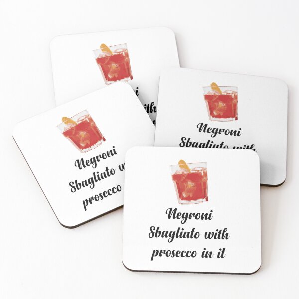 Item preview, Negroni Sbagliato with Prosecco on it designed and sold by NathsNaths85.
