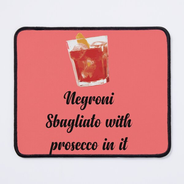 Item preview, Negroni Sbagliato with Prosecco on it designed and sold by NathsNaths85.