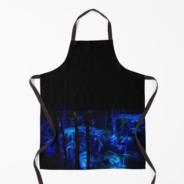 Item preview, blue ferns at night designed and sold by Rosefurn.