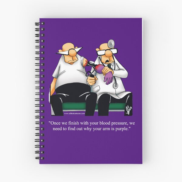 Item preview, Funny Spectickles Blood Pressure Health Cartoon Humor designed and sold by abbottoons.