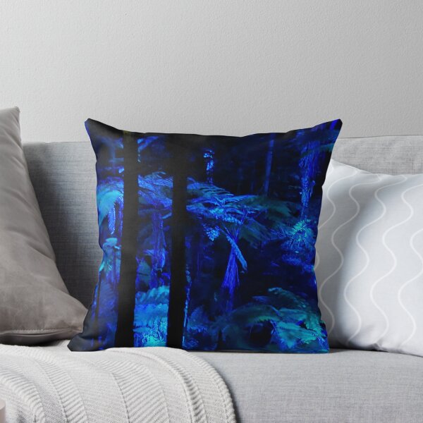 Item preview, blue ferns at night designed and sold by Rosefurn.