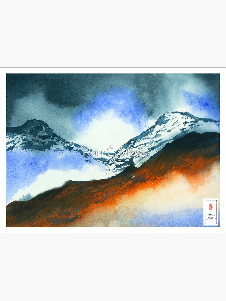 Mountain Storm by ronmoss